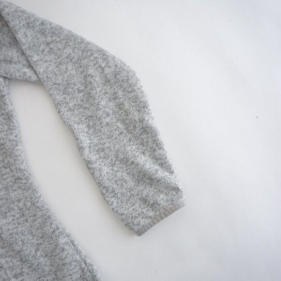 Acx Sport Gray Fine Knit Zip Up Runner Active Light Weight Sweater Large - Picture 5 of 9